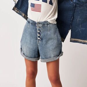 NEW We the Free People denim shorts